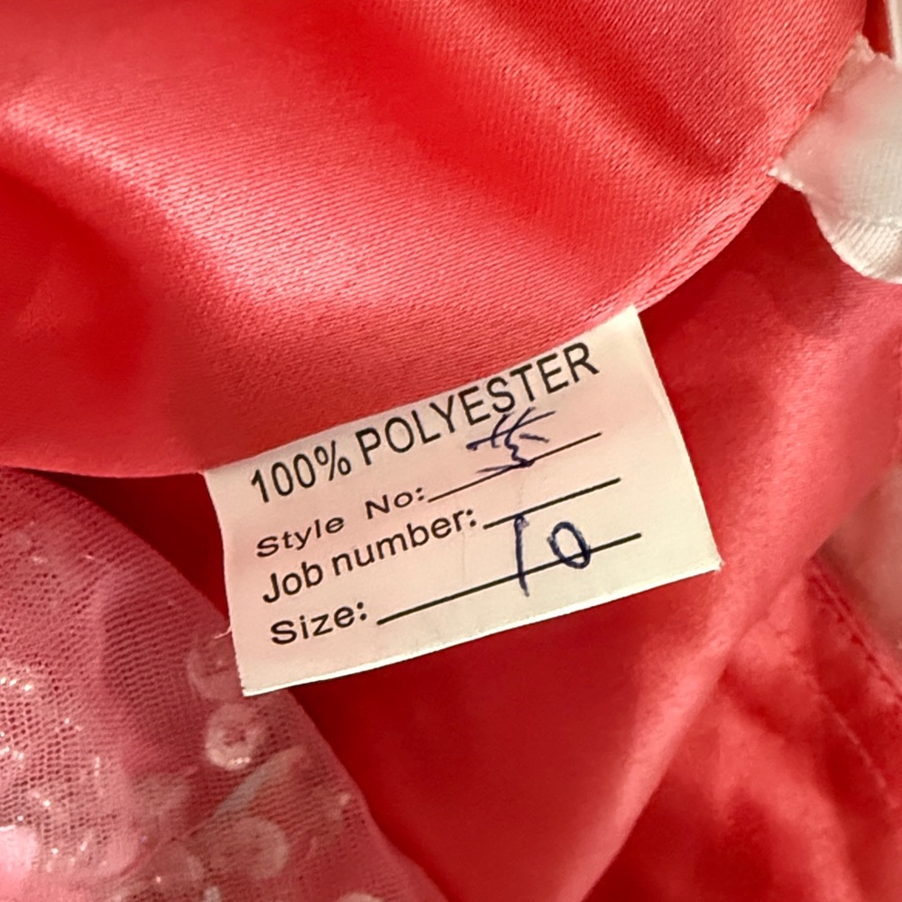 Charming Pink and Blue Kids Formal Dress - Picture 5 of 5